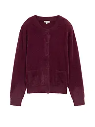 TOM TAILOR | Cardigan | Rosso scuro