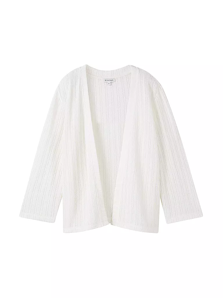 TOM TAILOR | Cardigan | Bianco