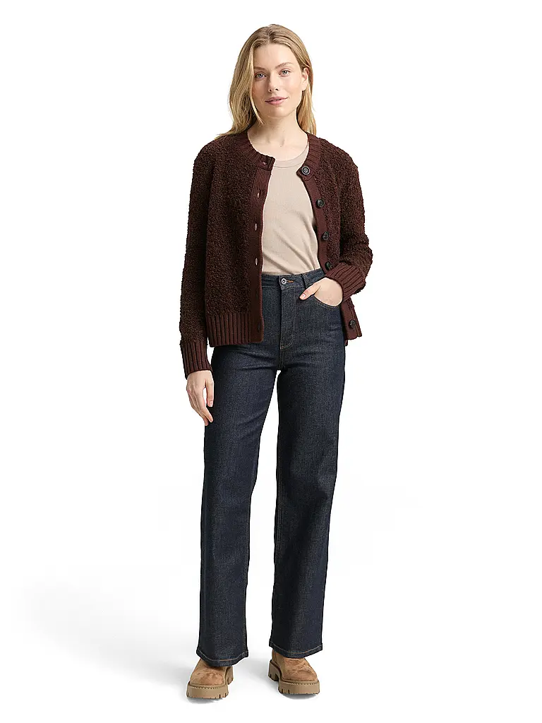 TOM TAILOR | Cardigan | Marrone