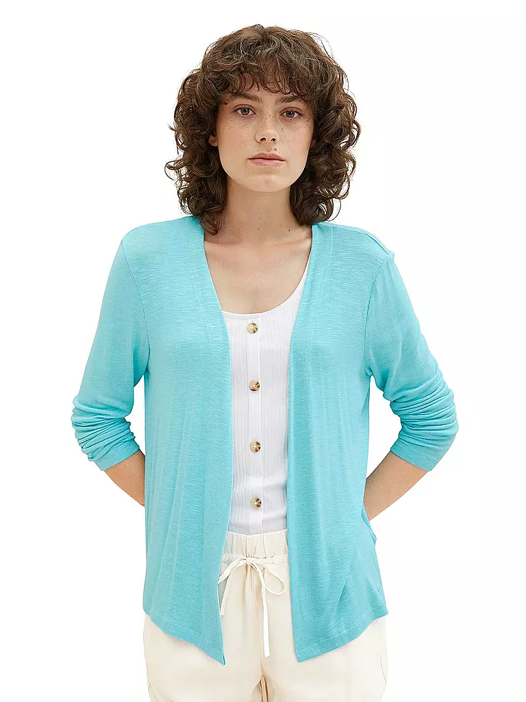 TOM TAILOR | Cardigan | Petrolio