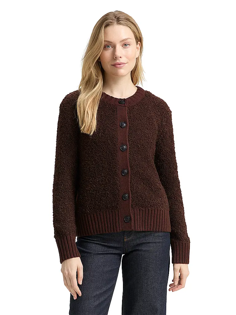 TOM TAILOR | Cardigan | Marrone