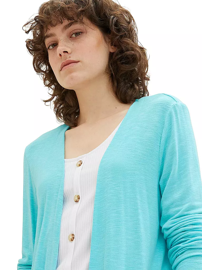 TOM TAILOR | Cardigan | Petrolio