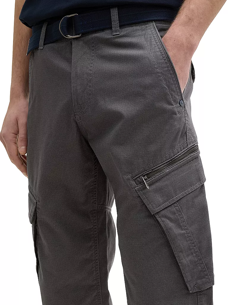 TOM TAILOR | Cargoshorts | Grigio