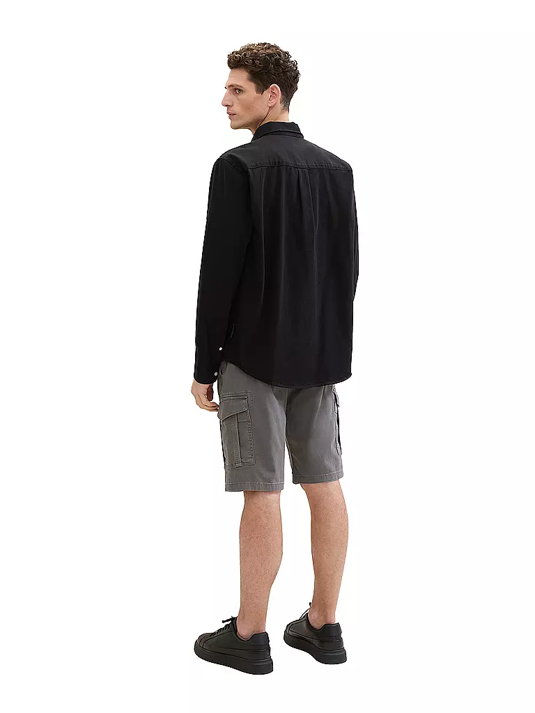 TOM TAILOR | Cargoshorts | Grigio