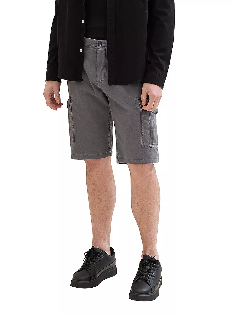 TOM TAILOR | Cargoshorts | Grigio
