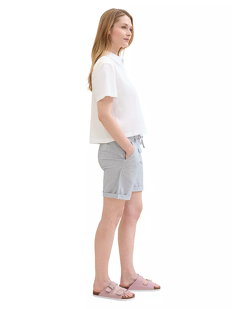 TOM TAILOR | Chinoshorts  | Bianco