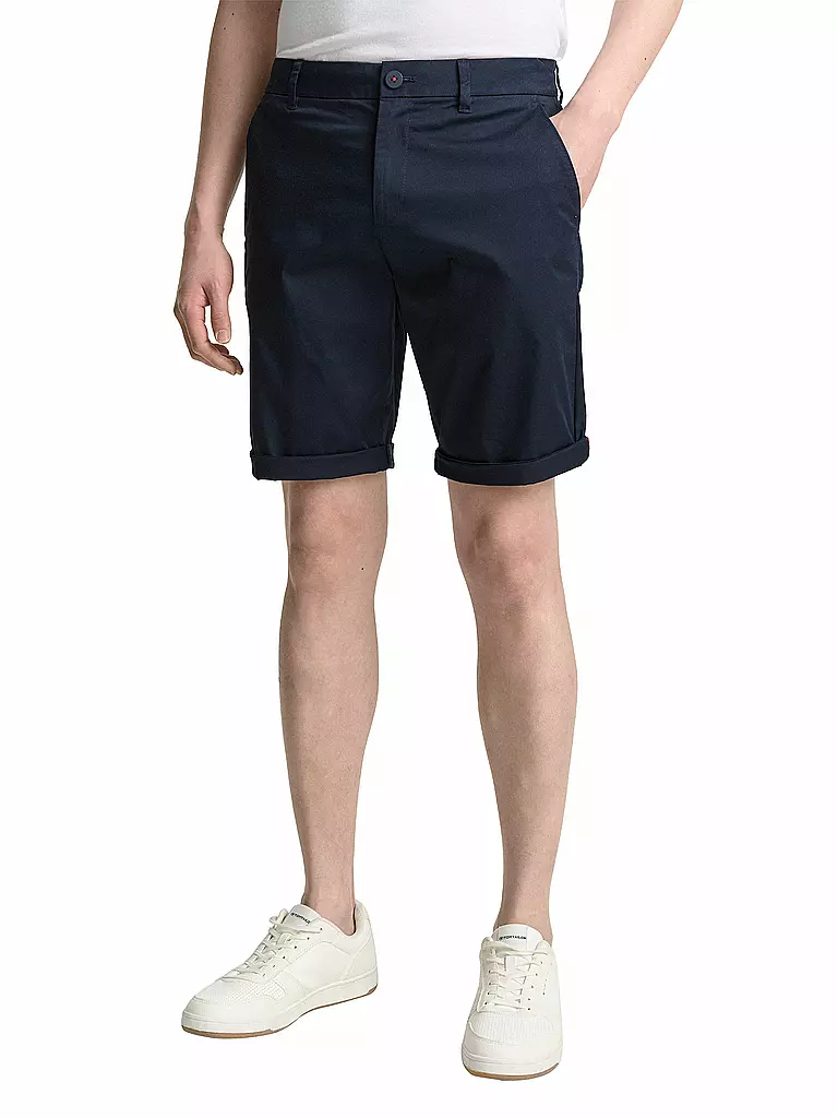 TOM TAILOR | Chinoshorts | Blu scuro