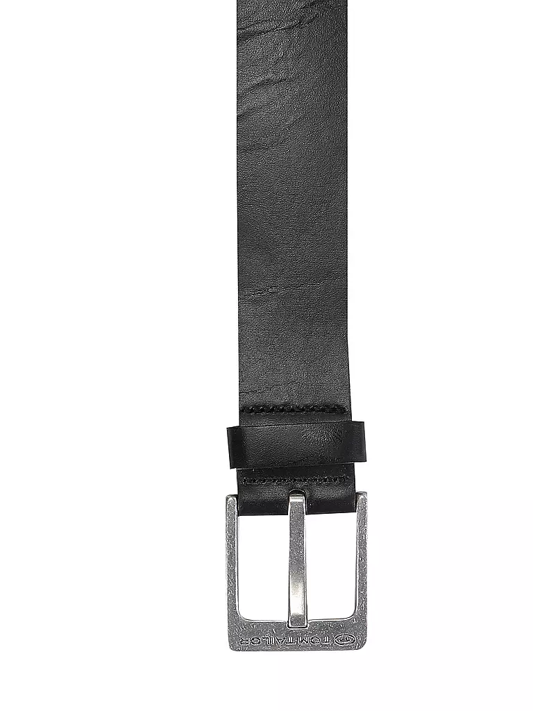 TOM TAILOR | Cintura in pelle TTCALVIN | Nero