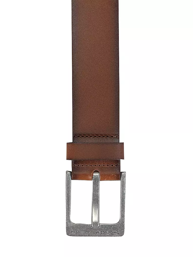 TOM TAILOR | Cintura in pelle TTCALVIN | Marrone