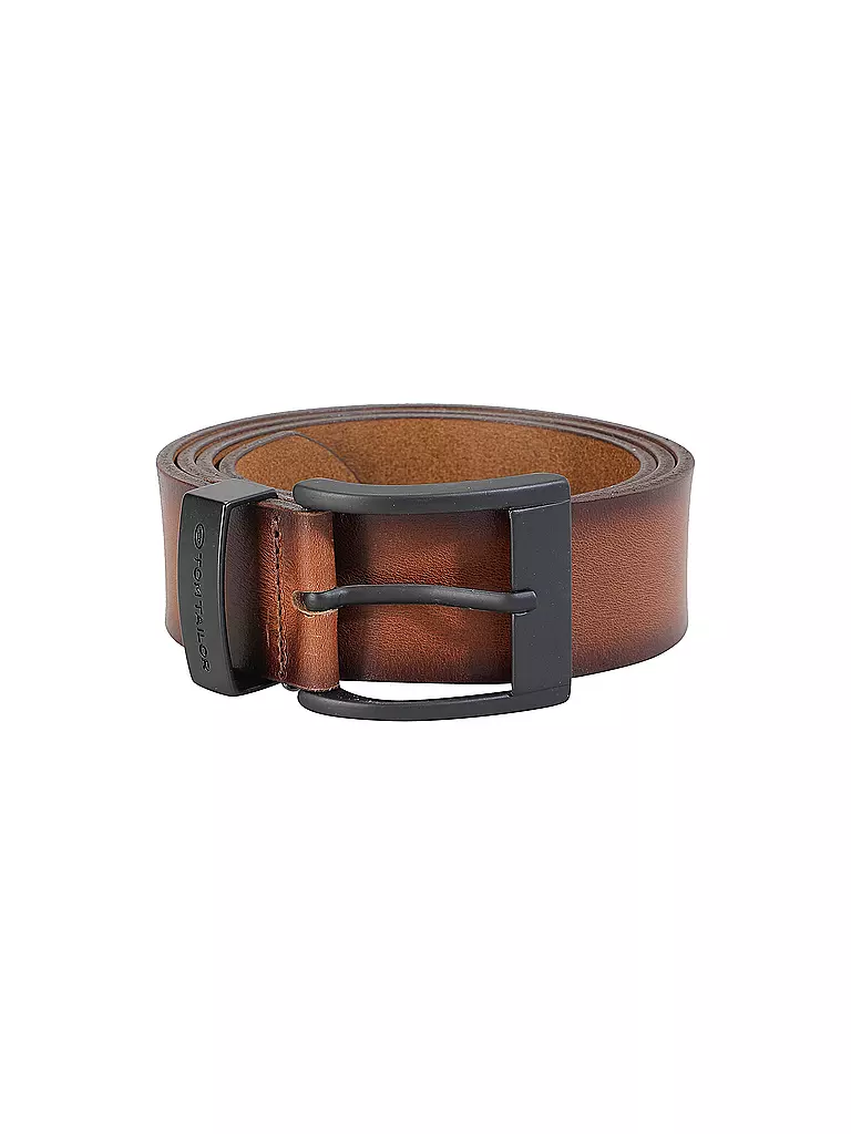 TOM TAILOR | Cintura in pelle TTTHOMAS | Marrone