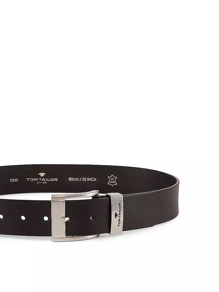 TOM TAILOR | Cintura in pelle TTTOM | Nero