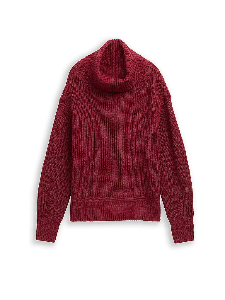 TOM TAILOR | Dolcevita | Rosso scuro