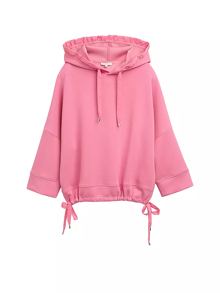 TOM TAILOR | Felpa con cappuccio - Hoodie | Rosa