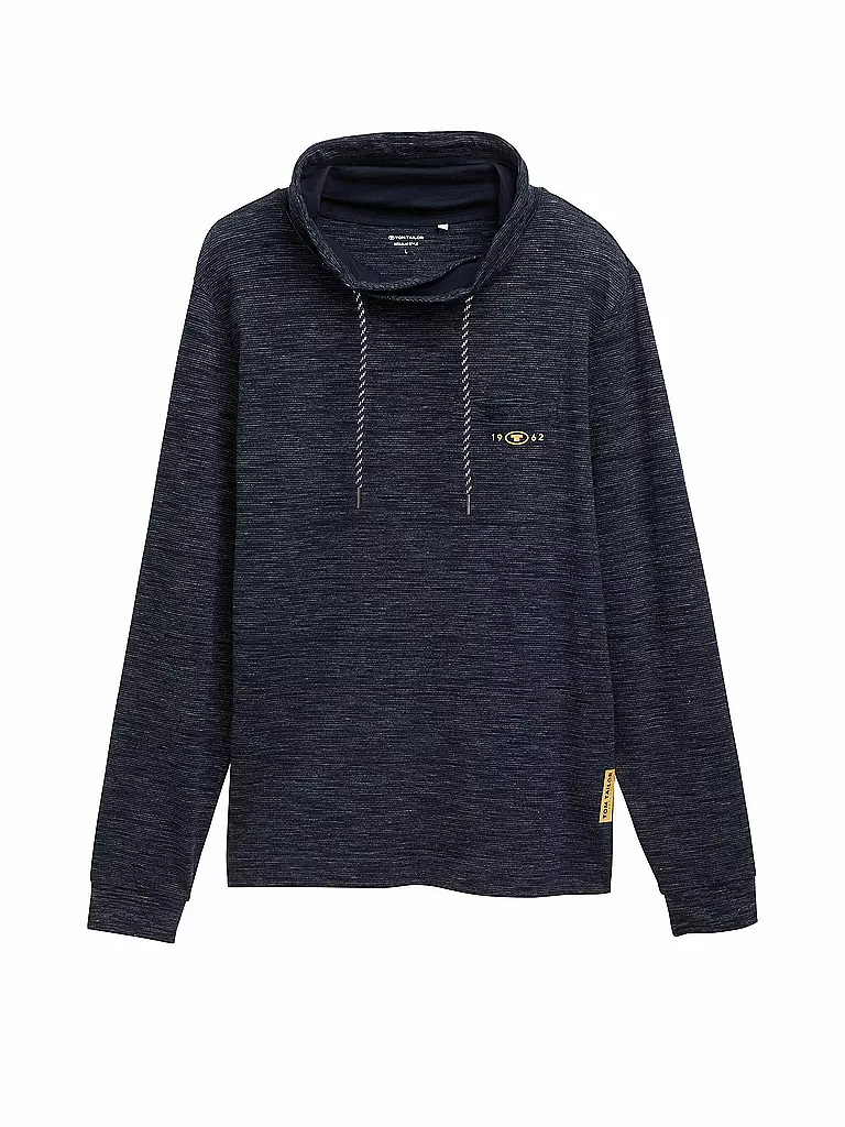 TOM TAILOR | Felpa con cappuccio - Hoodie | Blu