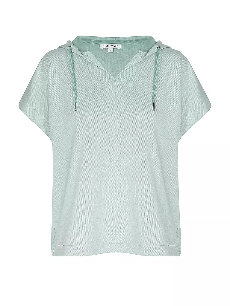 TOM TAILOR | Felpa con cappuccio - Hoodie | Menta