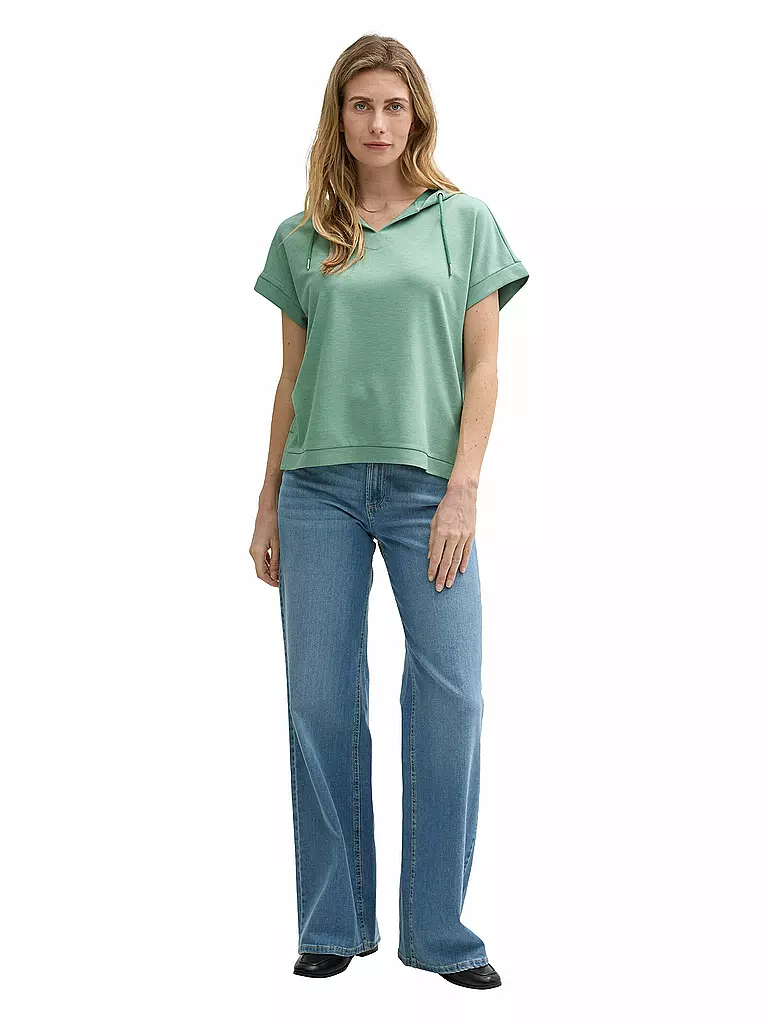 TOM TAILOR | Felpa con cappuccio - Hoodie | Menta