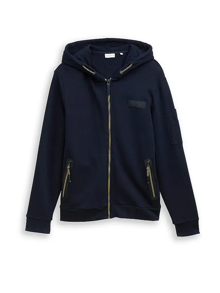 TOM TAILOR | Felpa con cappuccio | Blu