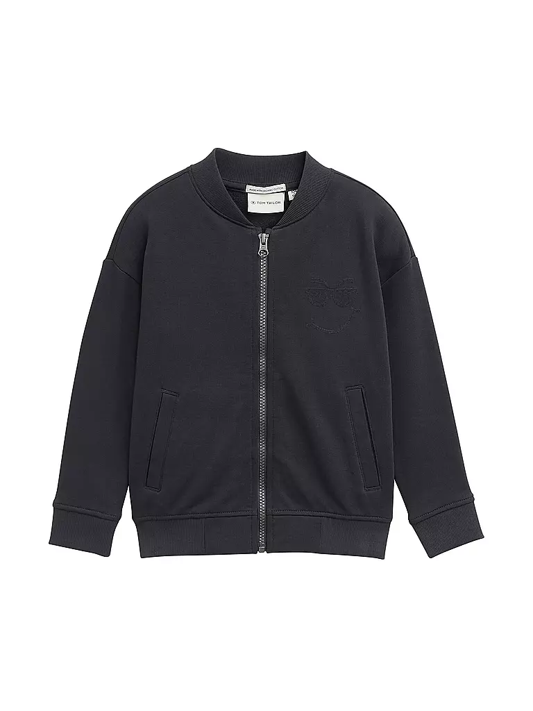 TOM TAILOR | Felpa con zip da bambino | Grigio