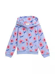 TOM TAILOR | Felpa con zip da ragazza | Blu chiaro