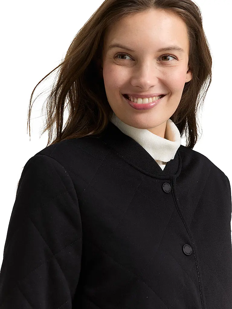 TOM TAILOR | Felpa con zip | Nero