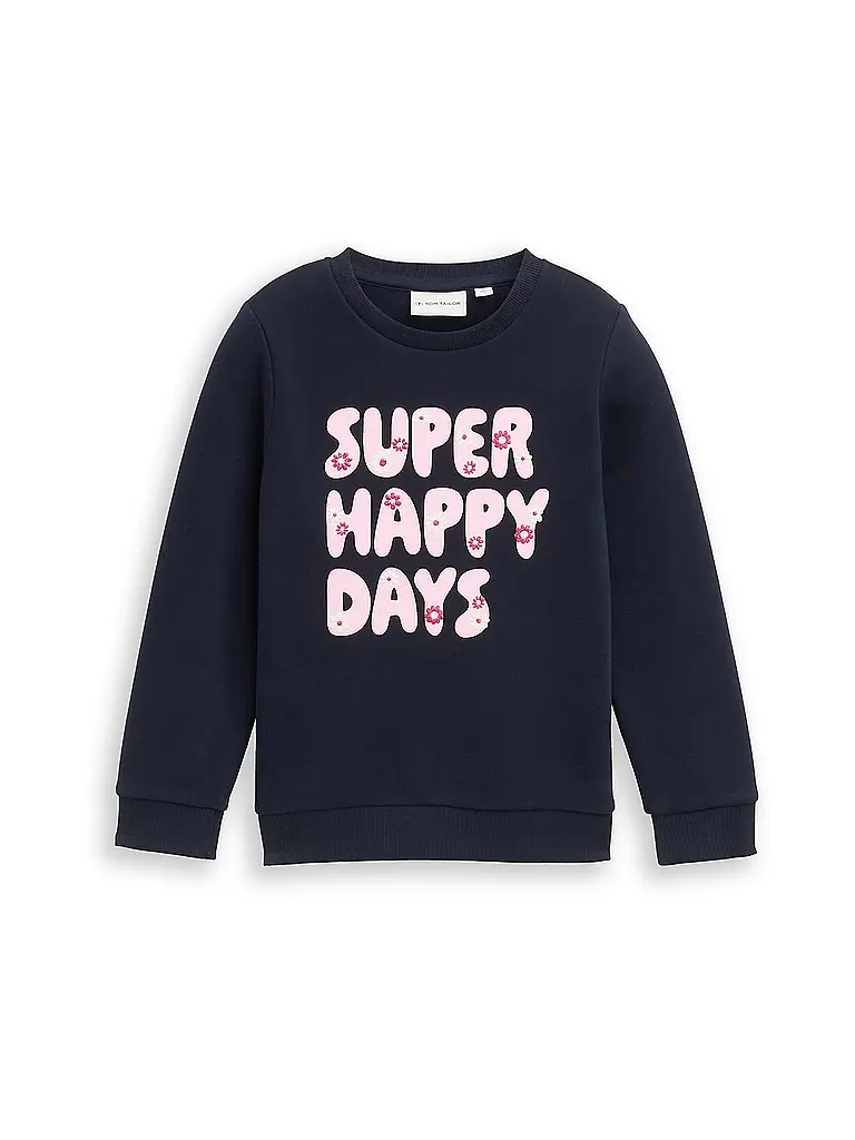 TOM TAILOR | Felpa da ragazza | Blu scuro