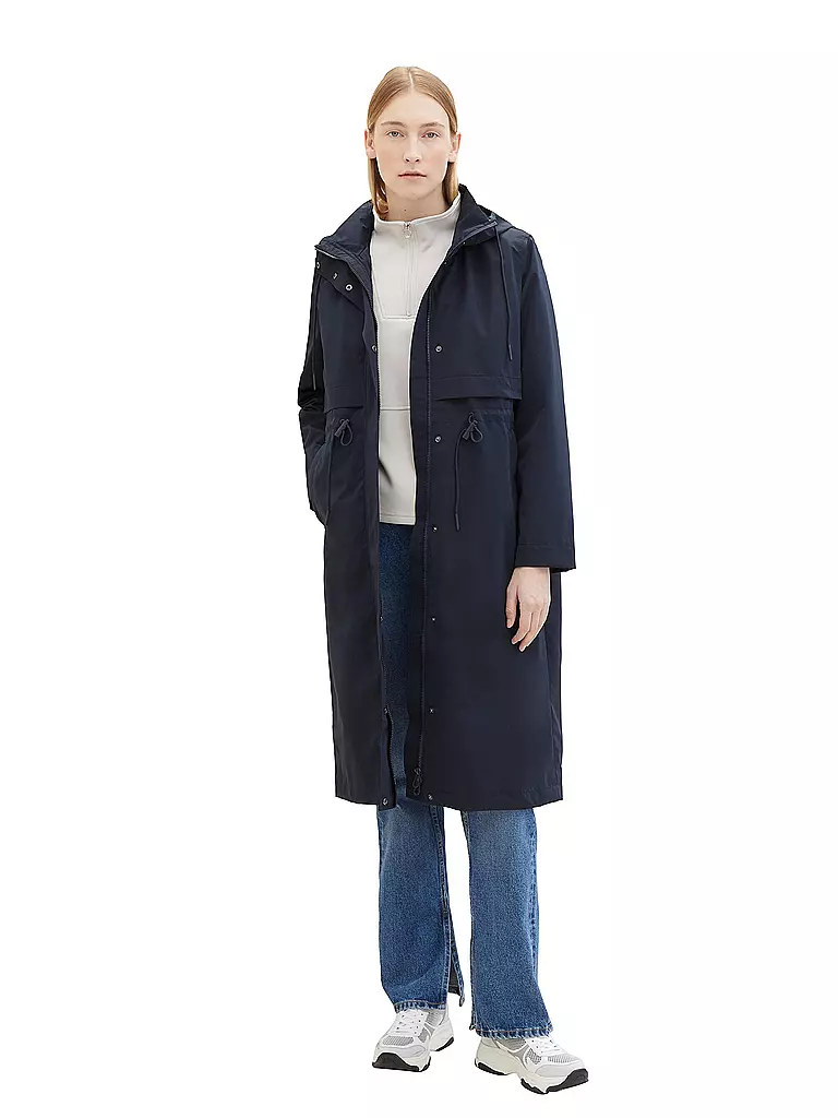 TOM TAILOR | Giacca antipioggia | Blu