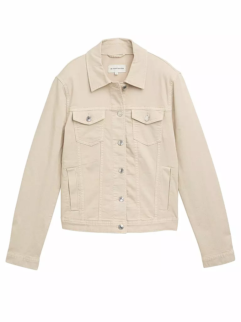 TOM TAILOR | Giacca di jeans | Beige
