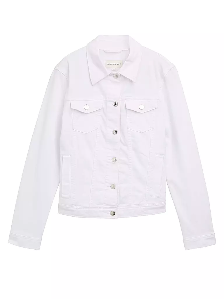 TOM TAILOR | Giacca di jeans | Bianco