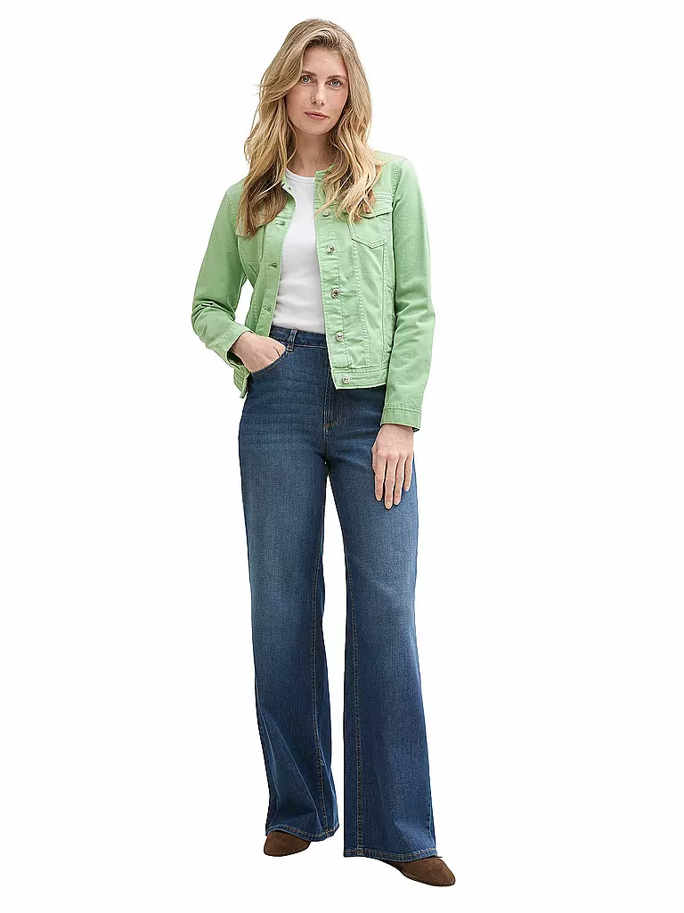 TOM TAILOR | Giacca di jeans | Verde chiaro