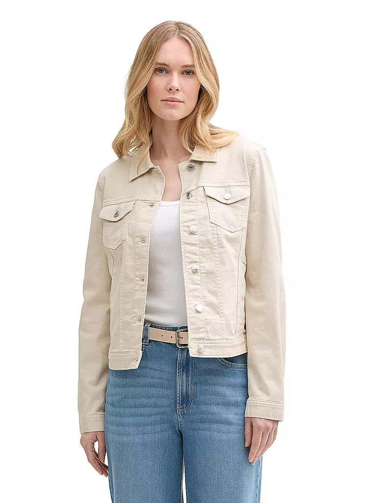TOM TAILOR | Giacca di jeans | Beige
