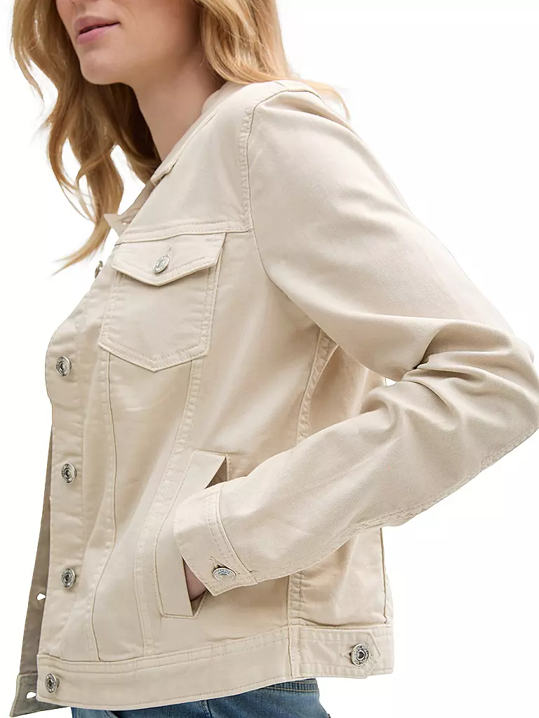 TOM TAILOR | Giacca di jeans | Beige