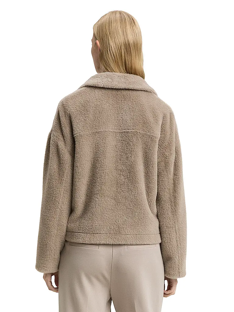 TOM TAILOR | Giacca effetto pelliccia | 
