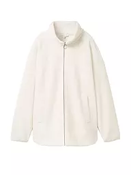TOM TAILOR | Giacca in felpa | Bianco