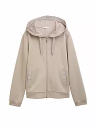 TOM TAILOR | Giacca in felpa | Beige