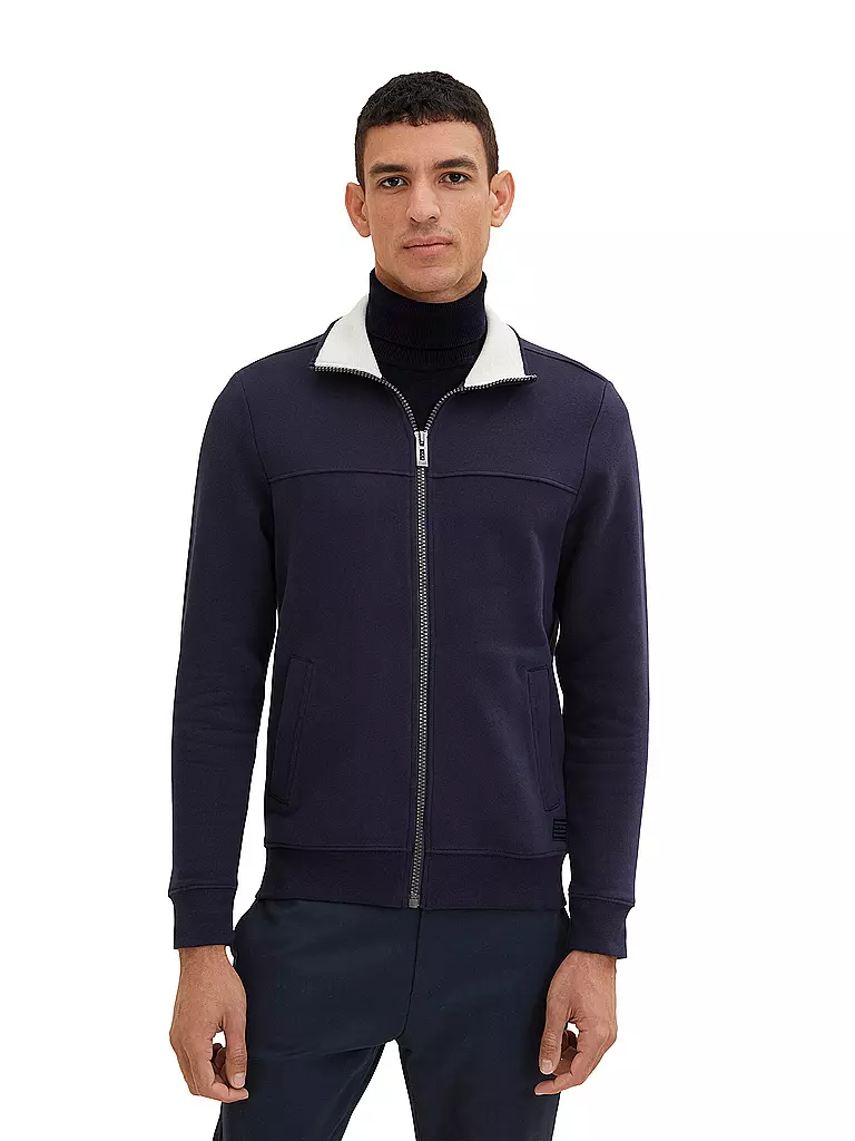TOM TAILOR | Giacca in felpa | Blu