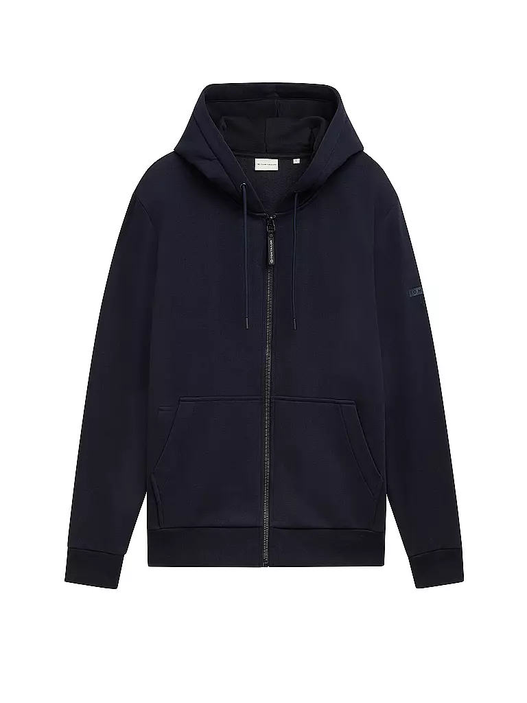 TOM TAILOR | Giacca in felpa | Blu scuro