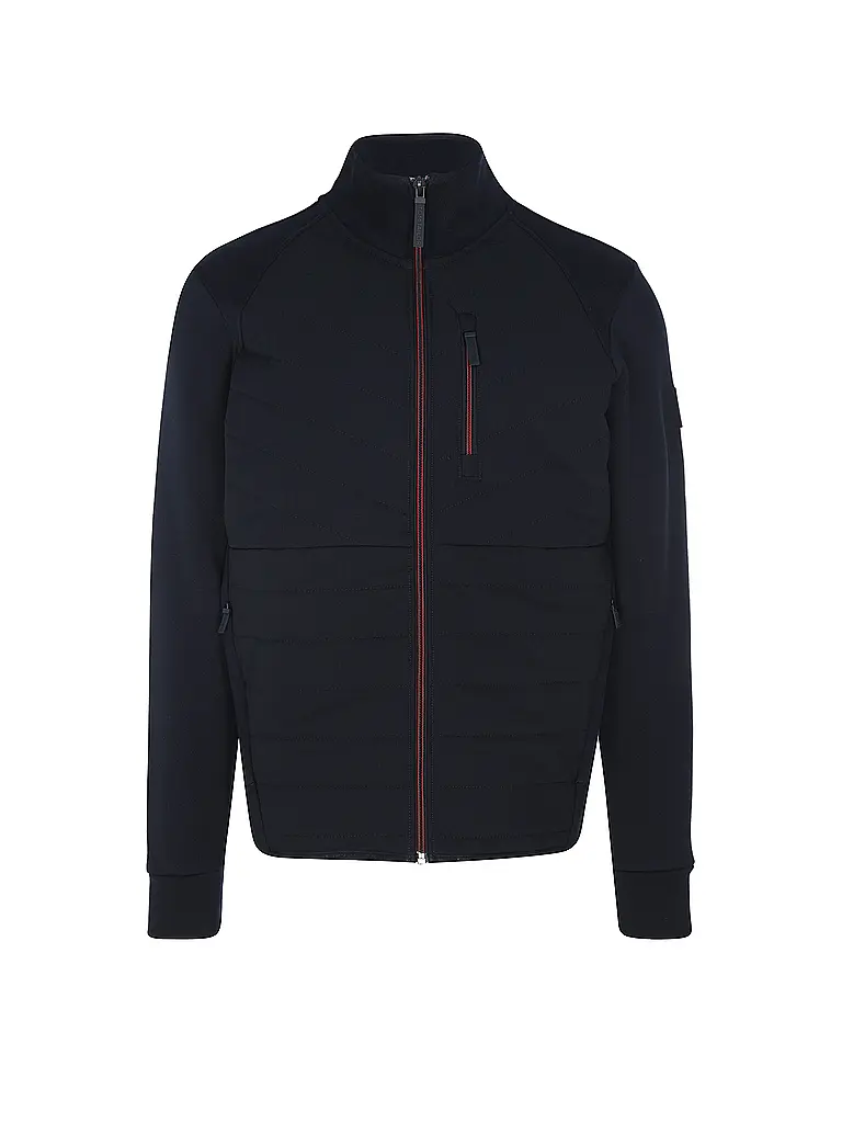 TOM TAILOR | Giacca in felpa | Blu scuro