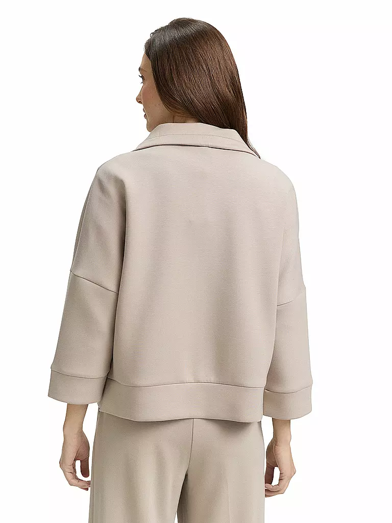 TOM TAILOR | Giacca in felpa | Beige