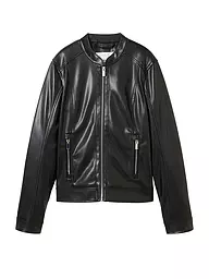 TOM TAILOR | Giacca in similpelle | Nero