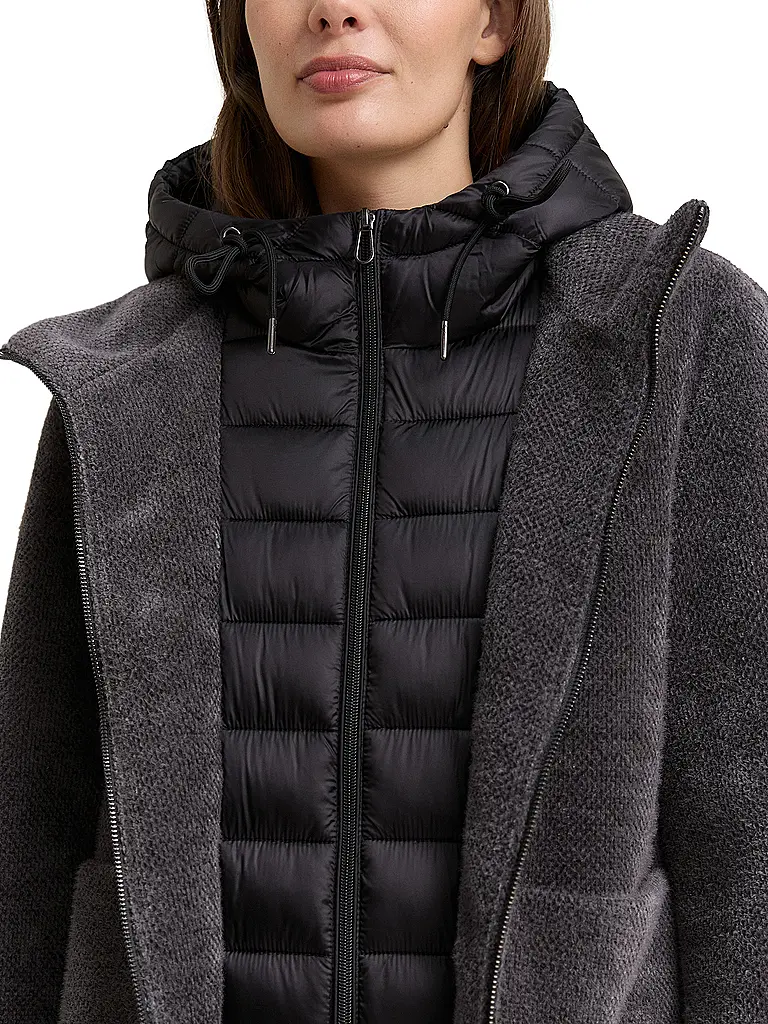 TOM TAILOR | Giacca trapuntata ibrida | 