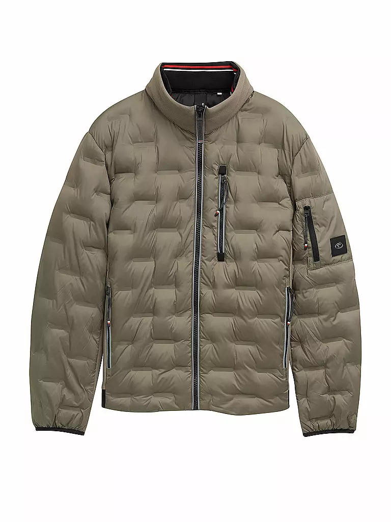 TOM TAILOR | Giacca trapuntata leggera | Oliva