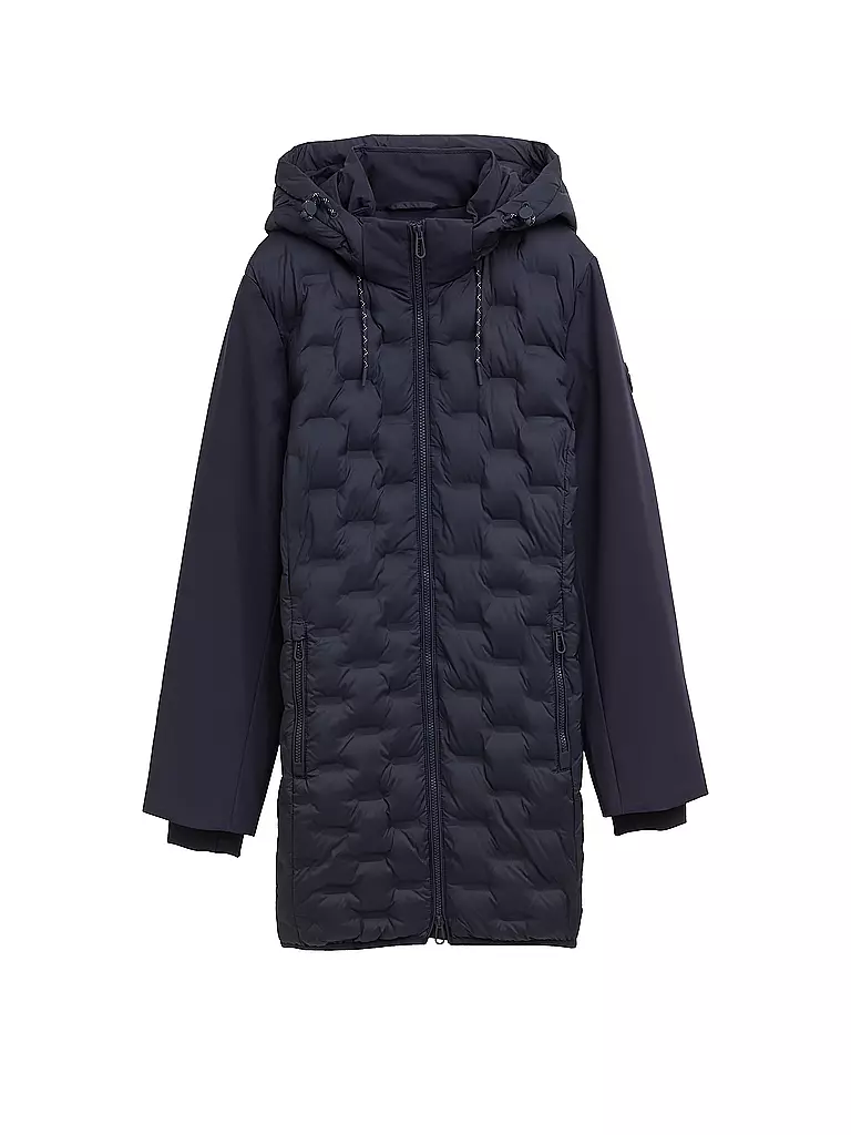 TOM TAILOR | Giacca trapuntata leggera | Blu scuro
