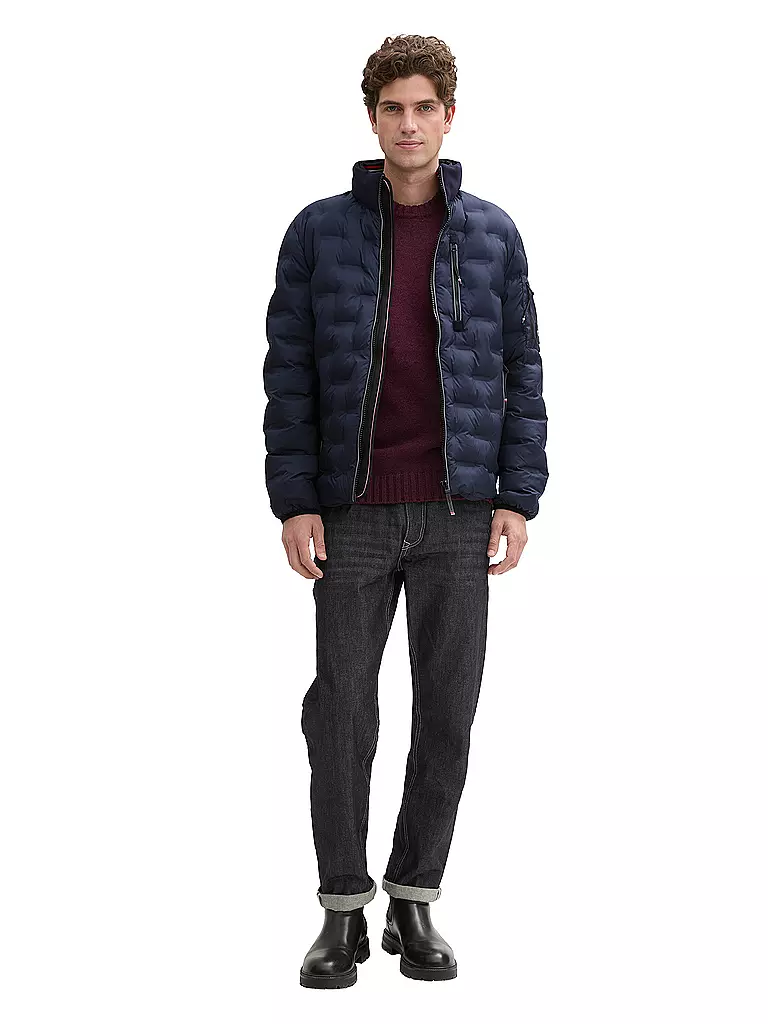 TOM TAILOR | Giacca trapuntata leggera | Blu