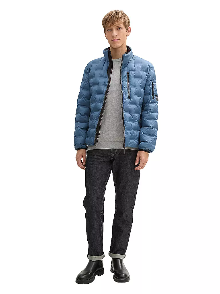 TOM TAILOR | Giacca trapuntata leggera | Blu