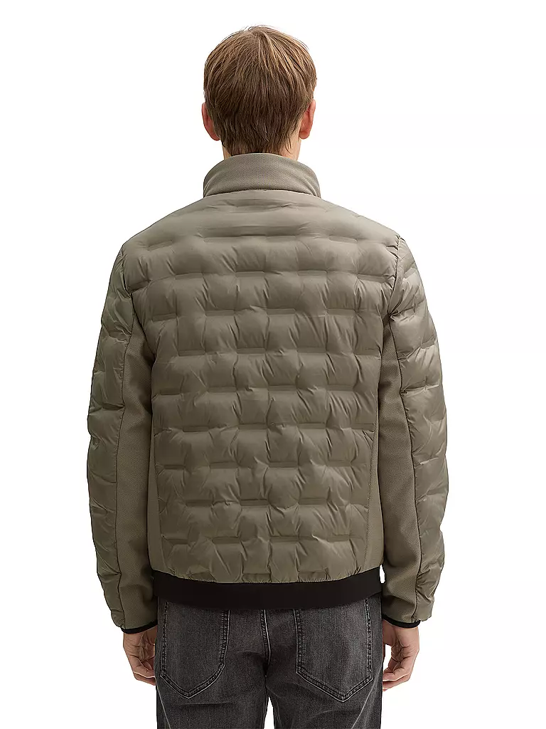 TOM TAILOR | Giacca trapuntata leggera | Oliva