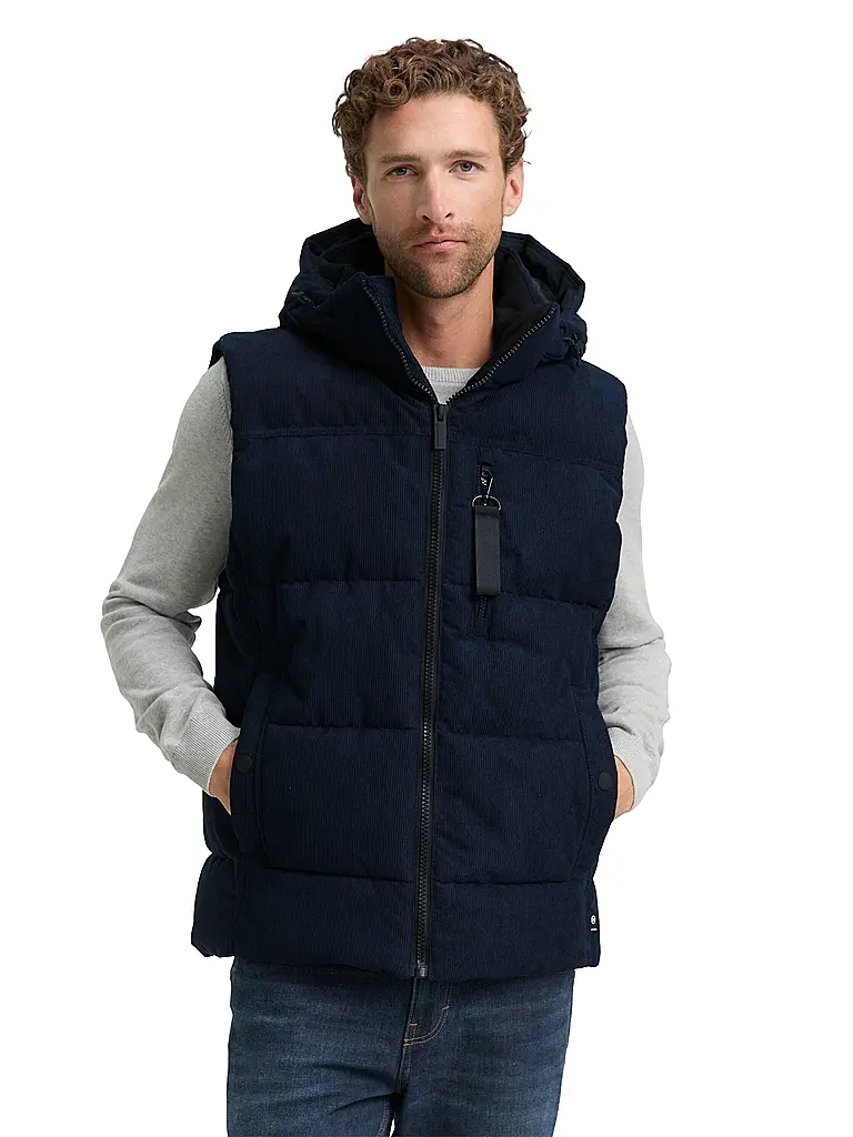 TOM TAILOR | Gilet imbottito | Blu