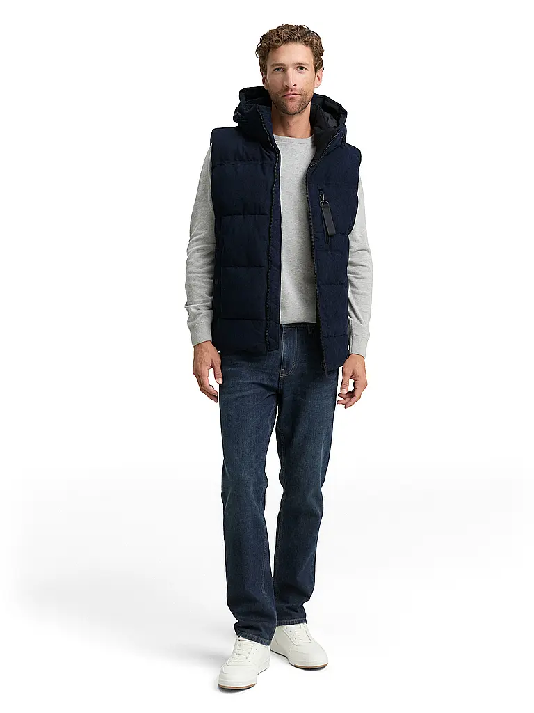 TOM TAILOR | Gilet imbottito | Blu
