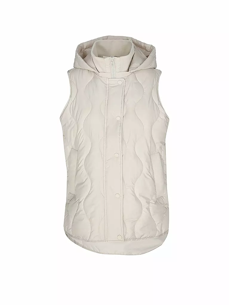 TOM TAILOR | Gilet trapuntato | Beige