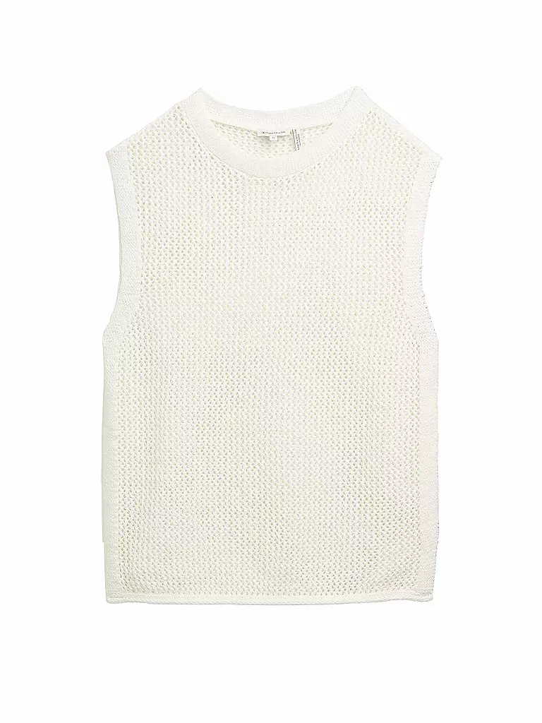 TOM TAILOR | Gilet | Bianco