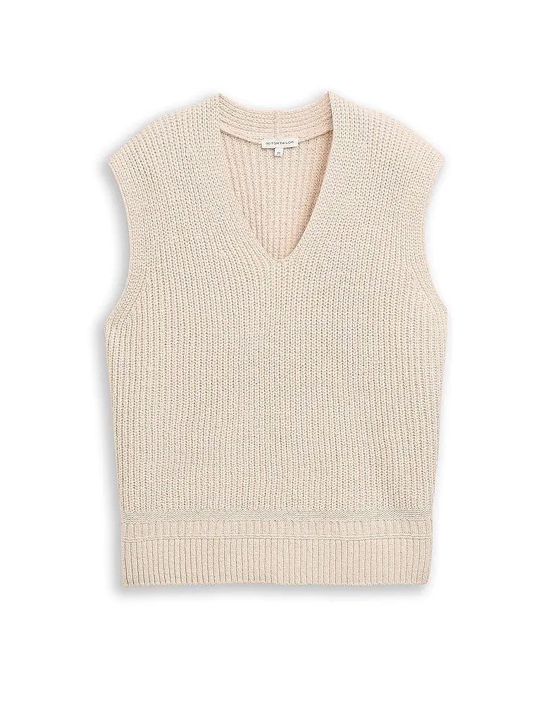 TOM TAILOR | Gilet | Beige